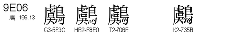 U+9E06